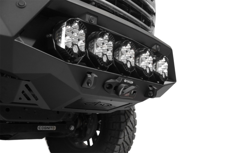 Chevrolet Silverado 3500 Front Bumper - Addictive Desert Designs - Bomber HD - Hammer Black - `24-`27